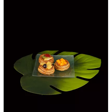 set de table feuille 64 x38 cm