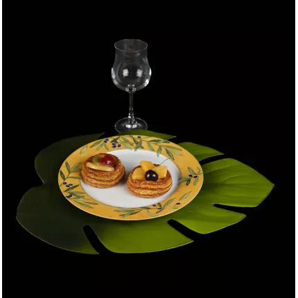 set de table feuille 64 x38 cm