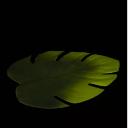 set de table feuille 64 x38 cm