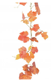 Guirlande FEUILLE DE VIGNE artificielle automne 180 cm