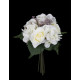 Bouquet artificiel Hortensia/rose 35 cm