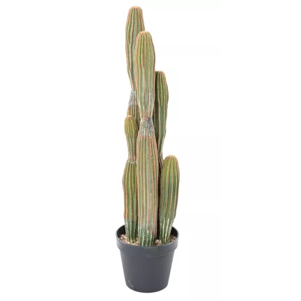 CACTUS artificiel cierge 95 cm de profil
