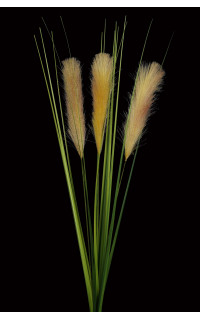Graminée esprit herbe DE PAMPA artificielle 98 cm vendu par 3