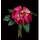 bouquet artificiel PIVOINE 32 cm fushia