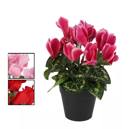 POIS DE SENTEUR artificiel en pot 26 cm