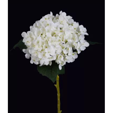 Hydrangea blanc artificiel 52 cm