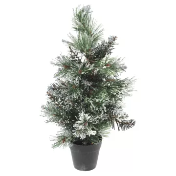 SAPIN artificiel givré 45 cm