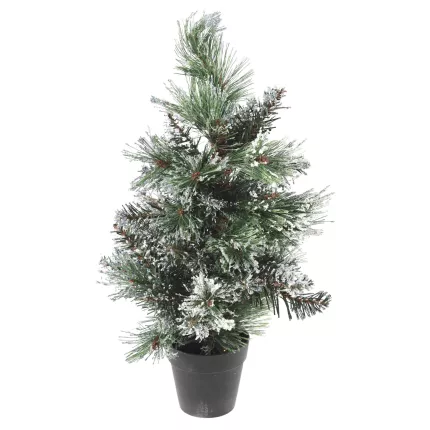 SAPIN artificiel givré 45 cm