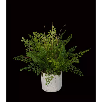 FOUGERE artificielle Adianthum 35 cm en pot