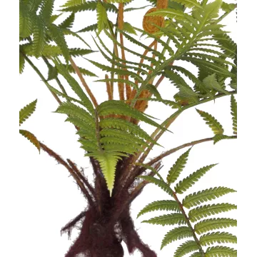 feuilles FOUGERE artificielle mexicaine sur racine 45 cm