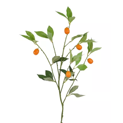 branche artificielle KUMQUAT 100 cm