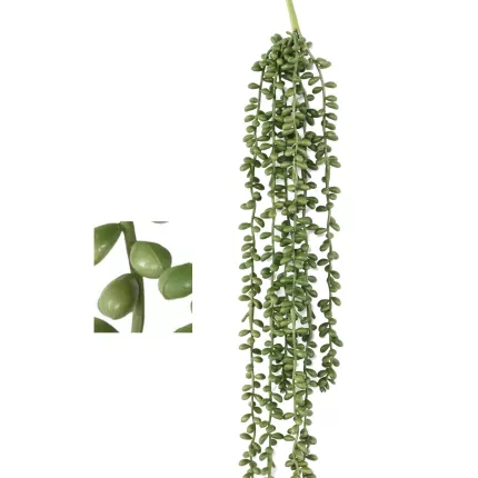 CRASSULA KLEINIA artificiel (collier de perle) 60 cm