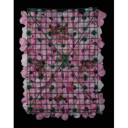 dos MUR FLEURIS 40 x 60 cm rose