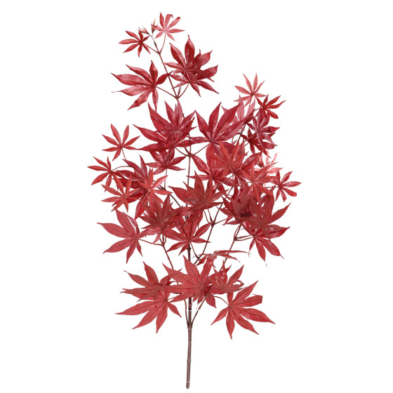 branche artificielle ERABLE 70 cm rouge automne (Aralia)