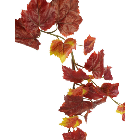 Guirlande FEUILLE DE VIGNE artificielle d'automne 130 cm