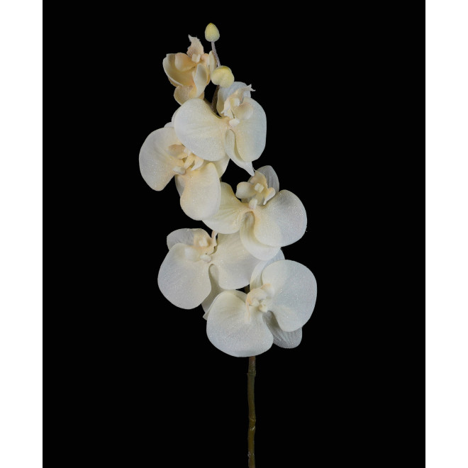 Orchidée PHALAENOPSIS artificielle pailletée 73 cm