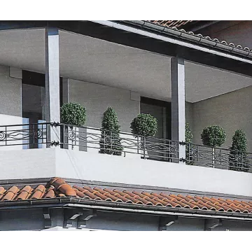 buis artificiel arbre topiaire 105 à 170 cm sur terrasse