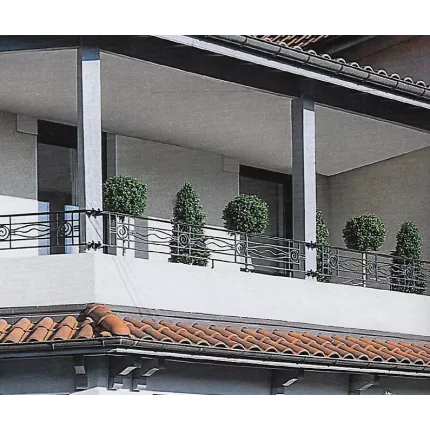 buis artificiel arbre topiaire 105 à 170 cm sur terrasse