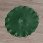 set de table feuille nénuphar artificiel diam  40 cm sur une table
