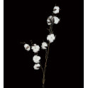 Fleurs de coton artificielles 96 cm