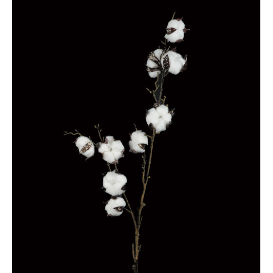 Fleurs de coton artificielle 96 cm