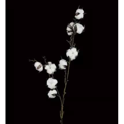 Fleurs de coton artificielle 96 cm