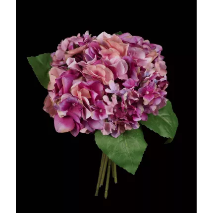 bouquet d' HORTENSIA artificiel 30 cm