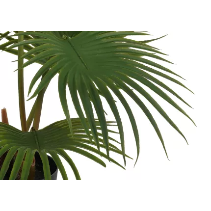 feuillage PALMIER artificiel éventail baby 35 cm en pot