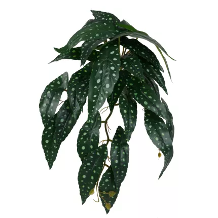 BEGONIA artificiel tacheté tombant 50 cm