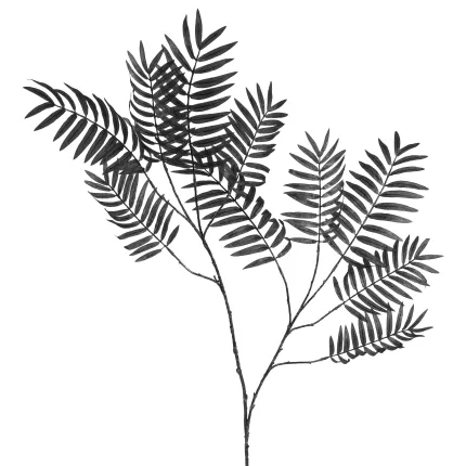 branche artificielle PARLOUR 120 cm noir irisé