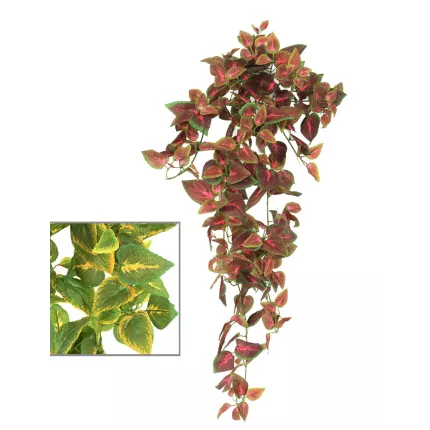COLEUS artificiel 70 cm - 2 couleurs