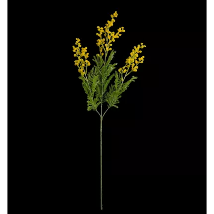 Branche MIMOSA artificielle 70 cm en tige