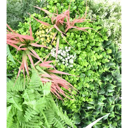 feuilles MUR VEGETAL I 100 x 100 cm