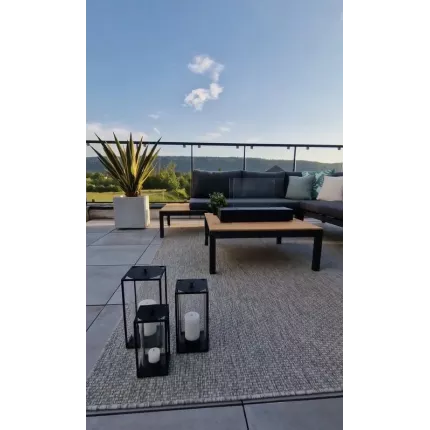 AGAVE FURCRAEA artificielle 80 et 110 cm sur terrasse