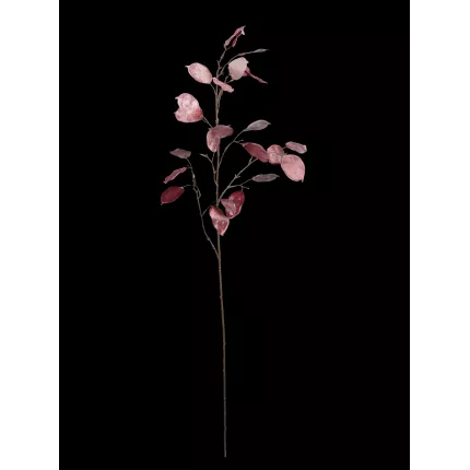 BRANCHE MONNAIE DU PAPE artificielle velours 105 cm