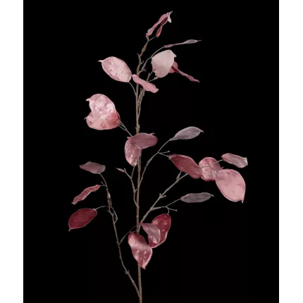 détails BRANCHE MONNAIE DU PAPE artificielle velours 105 cm