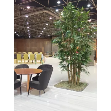 mis en situation BAMBOU artificiel NEW GEANT 20 cannes 380 et 510 cm