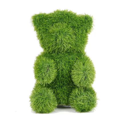 OURSON en gazon artificiel 38 cm de face