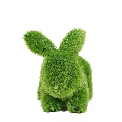 LAPIN en gazon synthétique 35 cm de face