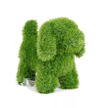 CHIEN en gazon synthétique 33 cm