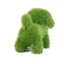 CHIEN en gazon synthétique 33 cm de dos