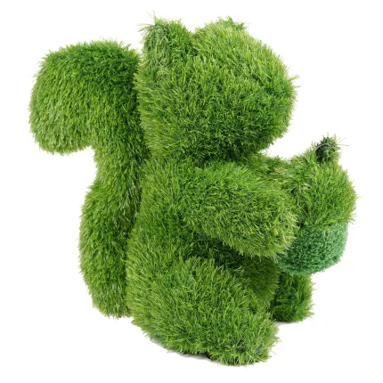 ECUREUIL en gazon synthétique 38 cm de profil