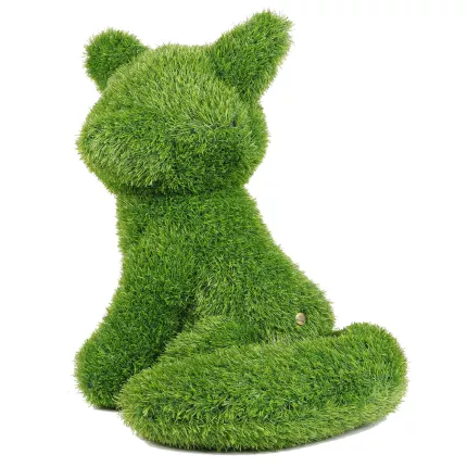 RENARD en gazon artificiel 55 cm de dos