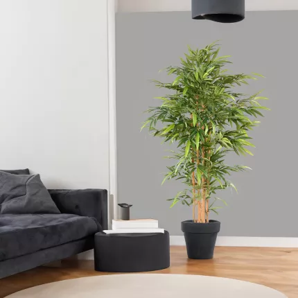 mis en situation BAMBOU artificiel vert 2 tons 180 cm