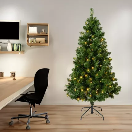 SAPIN artificiel Impérial pré-illuminé 120 cm à 210 cm