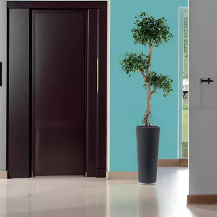 mis en situation FICUS artificiel RETUSA crazy 150 cm dans une entrée
