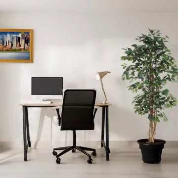 mis en situation FICUS artificiel multitroncs bon marché 190 cm