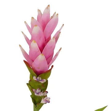 détail CURCUMA fleur artificiel 80 cm