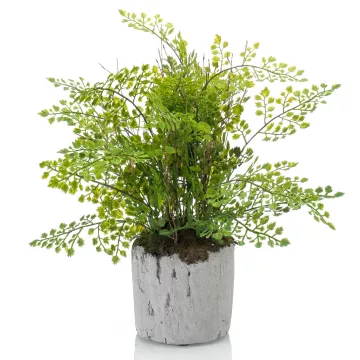 FOUGERE artificielle Adianthum 35 cm en pot