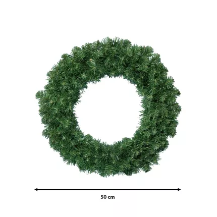 couronne de SAPIN canadien artificielle 60 ou 90 cm